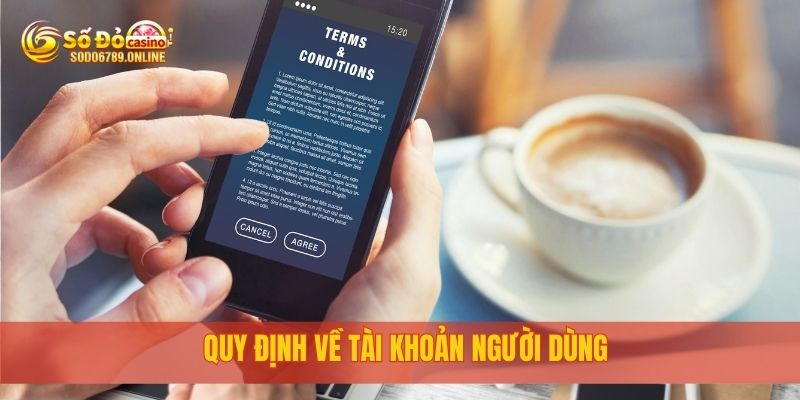 Điều Khoản Điều Kiện Khi Sử Dụng Dịch Vụ Tại Sodo6789 2 Quy định về tài khoản người dùng